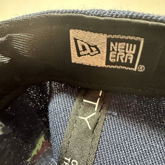 New Era Seattle Seahawks NFL 9FIFTY Embroidered Hat Flat Brim Snapback Cap NWT - Picture 6 of 7